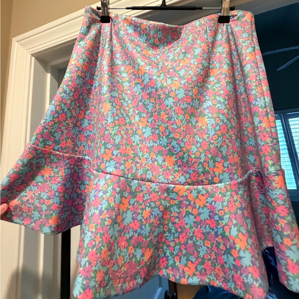 Vibrant Floral Women's Skort